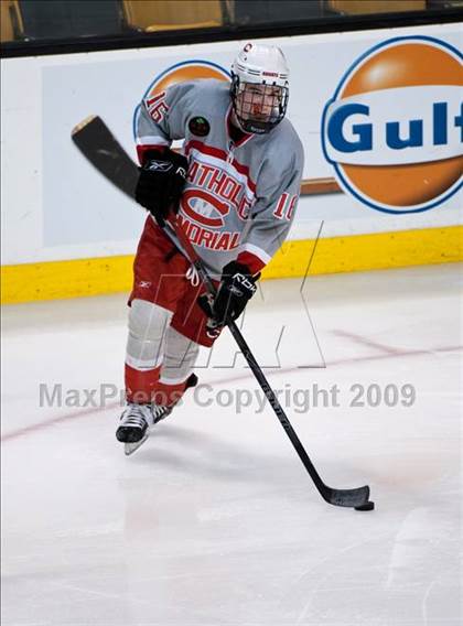 Thumbnail 1 in Burlington vs Catholic Memorial (MIAA Division 1A Final) photogallery.