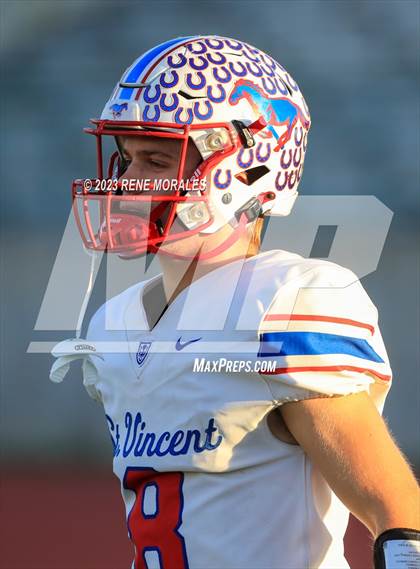 Thumbnail 2 in St. Vincent de Paul vs Wasco ( CIF Div 6-AA State Final) photogallery.