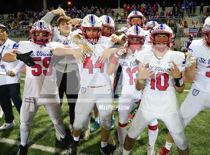 Thumbnail 3 in St. Vincent de Paul vs Wasco ( CIF Div 6-AA State Final) photogallery.