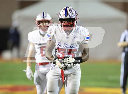 Thumbnail 2 in St. Vincent de Paul vs Wasco ( CIF Div 6-AA State Final) photogallery.