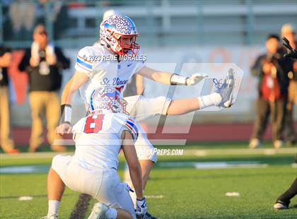 Thumbnail 1 in St. Vincent de Paul vs Wasco ( CIF Div 6-AA State Final) photogallery.