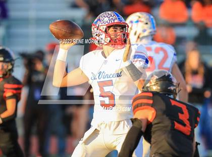 Thumbnail 1 in St. Vincent de Paul vs Wasco ( CIF Div 6-AA State Final) photogallery.