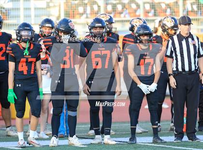 Thumbnail 2 in St. Vincent de Paul vs Wasco ( CIF Div 6-AA State Final) photogallery.