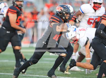 Thumbnail 1 in St. Vincent de Paul vs Wasco ( CIF Div 6-AA State Final) photogallery.