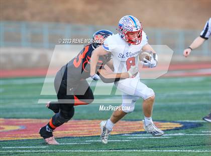 Thumbnail 1 in St. Vincent de Paul vs Wasco ( CIF Div 6-AA State Final) photogallery.