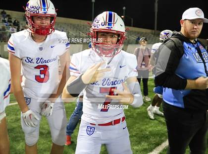 Thumbnail 1 in St. Vincent de Paul vs Wasco ( CIF Div 6-AA State Final) photogallery.