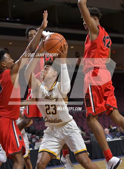 Thumbnail 1 in Westchester vs. Westbury Christian (Tarkanian Classic) photogallery.