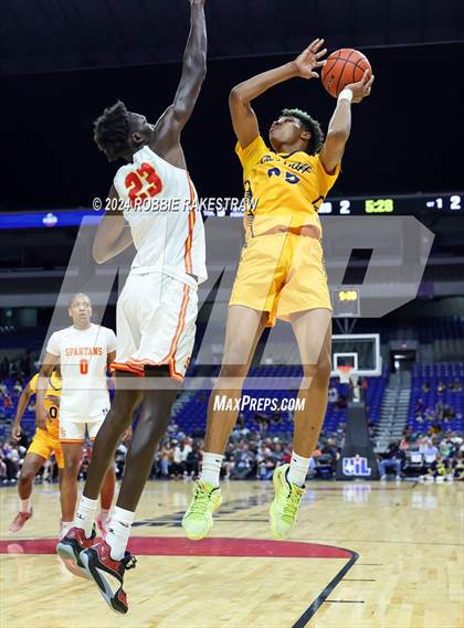 Thumbnail 3 in Oak Cliff Faith Family Academy @ Stafford (UIL 4A Basketball Semifinal) photogallery.