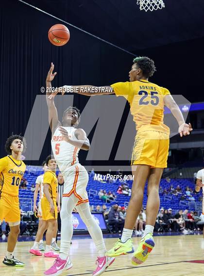 Thumbnail 3 in Oak Cliff Faith Family Academy @ Stafford (UIL 4A Basketball Semifinal) photogallery.