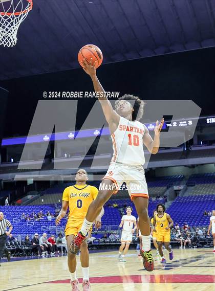 Thumbnail 3 in Oak Cliff Faith Family Academy @ Stafford (UIL 4A Basketball Semifinal) photogallery.