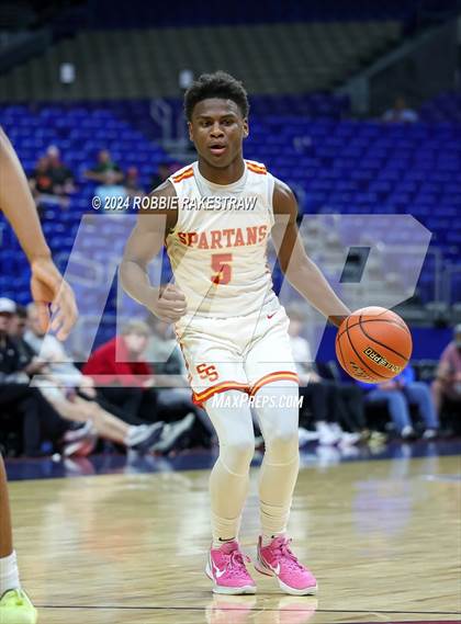 Thumbnail 2 in Oak Cliff Faith Family Academy @ Stafford (UIL 4A Basketball Semifinal) photogallery.