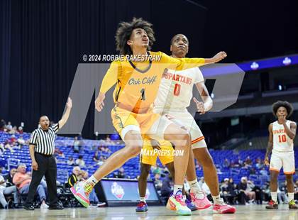 Thumbnail 2 in Oak Cliff Faith Family Academy @ Stafford (UIL 4A Basketball Semifinal) photogallery.