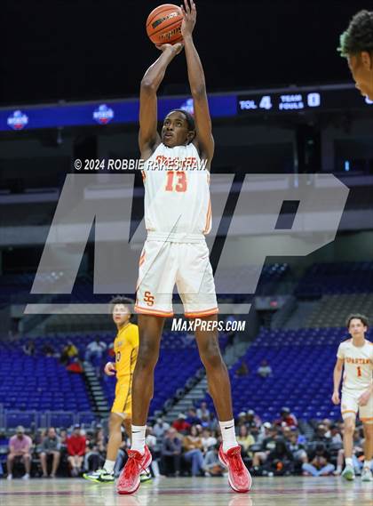 Thumbnail 3 in Oak Cliff Faith Family Academy @ Stafford (UIL 4A Basketball Semifinal) photogallery.