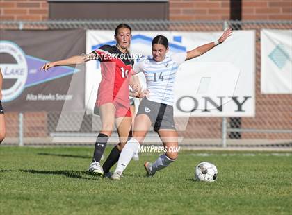 Thumbnail 3 in West Jordan @ Alta (UHSAA 5A First Round) photogallery.