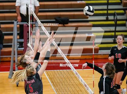 Thumbnail 3 in Brownstown Central vs. Indianapolis Cardinal Ritter (Regional Semifinal) photogallery.