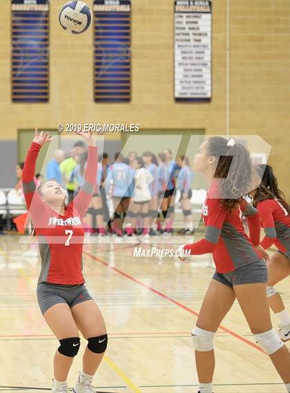 Thumbnail 1 in Sweetwater vs O'Farrell Charter (Falcons Tournament) photogallery.