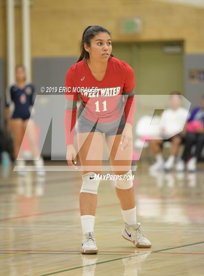 Thumbnail 3 in Sweetwater vs O'Farrell Charter (Falcons Tournament) photogallery.