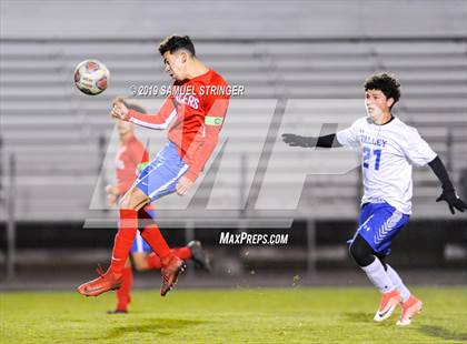 Thumbnail 2 in Valley @ East Union (CIF SJS D3 Playoffs) photogallery.