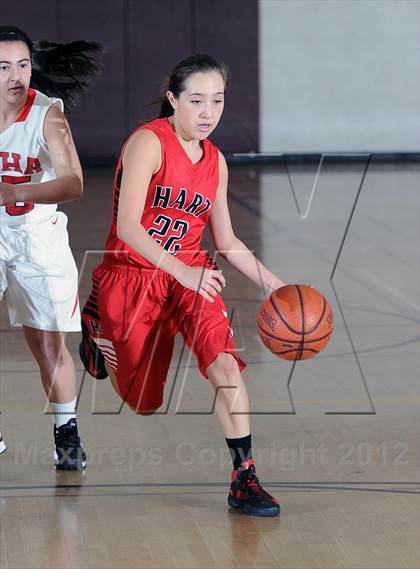 Thumbnail 1 in Flintridge Sacred Heart vs. Hart (La Canada Tournament) photogallery.