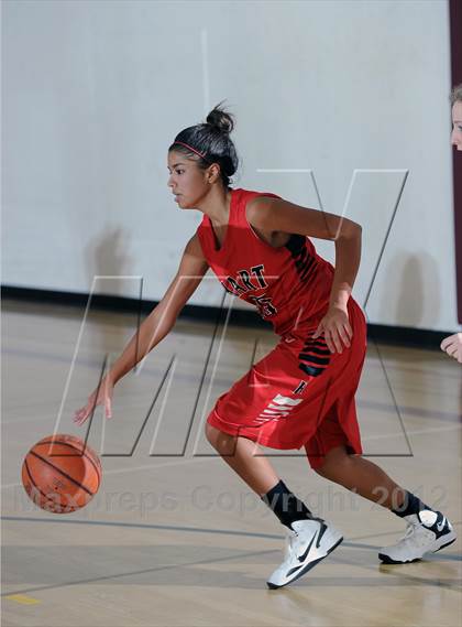 Thumbnail 3 in Flintridge Sacred Heart vs. Hart (La Canada Tournament) photogallery.