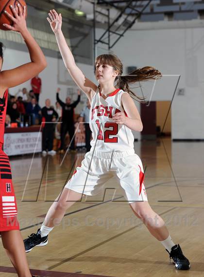 Thumbnail 2 in Flintridge Sacred Heart vs. Hart (La Canada Tournament) photogallery.