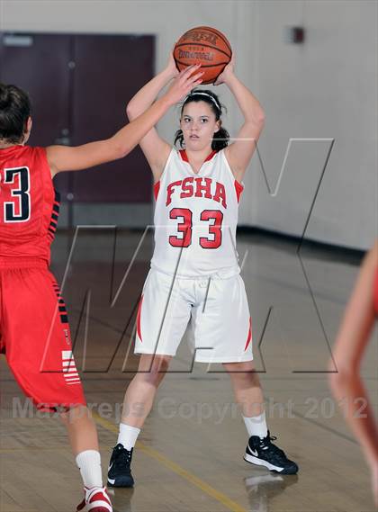Thumbnail 3 in Flintridge Sacred Heart vs. Hart (La Canada Tournament) photogallery.