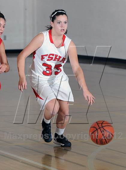 Thumbnail 2 in Flintridge Sacred Heart vs. Hart (La Canada Tournament) photogallery.