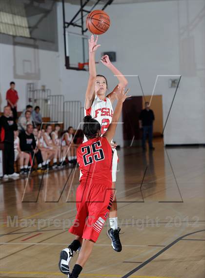 Thumbnail 1 in Flintridge Sacred Heart vs. Hart (La Canada Tournament) photogallery.