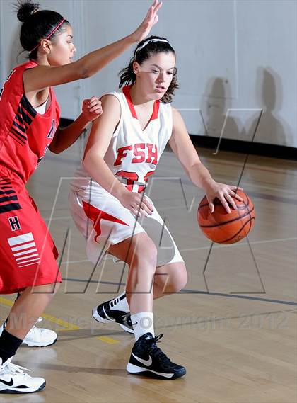 Thumbnail 1 in Flintridge Sacred Heart vs. Hart (La Canada Tournament) photogallery.