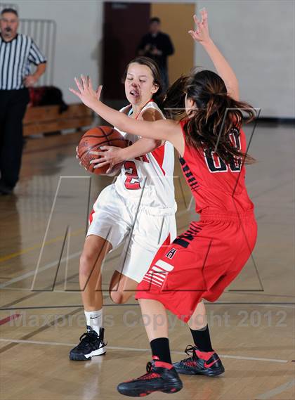 Thumbnail 1 in Flintridge Sacred Heart vs. Hart (La Canada Tournament) photogallery.