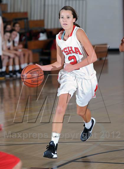 Thumbnail 2 in Flintridge Sacred Heart vs. Hart (La Canada Tournament) photogallery.