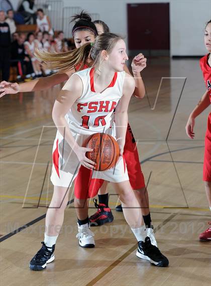 Thumbnail 1 in Flintridge Sacred Heart vs. Hart (La Canada Tournament) photogallery.