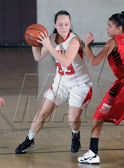 Thumbnail 3 in Flintridge Sacred Heart vs. Hart (La Canada Tournament) photogallery.