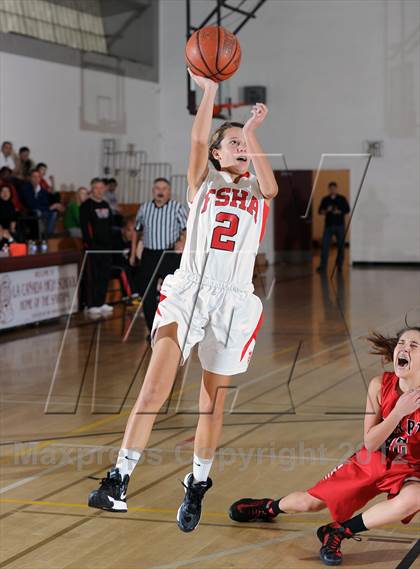 Thumbnail 2 in Flintridge Sacred Heart vs. Hart (La Canada Tournament) photogallery.