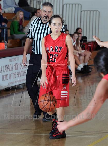 Thumbnail 1 in Flintridge Sacred Heart vs. Hart (La Canada Tournament) photogallery.