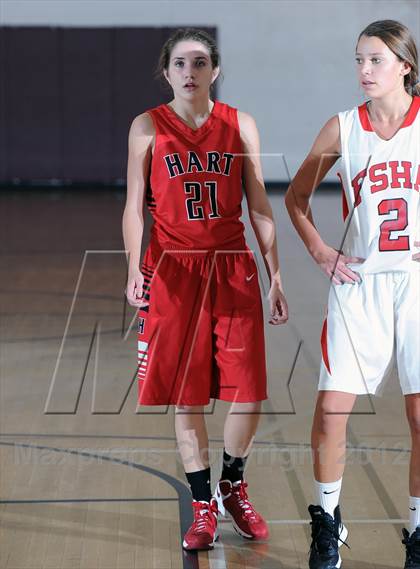 Thumbnail 2 in Flintridge Sacred Heart vs. Hart (La Canada Tournament) photogallery.