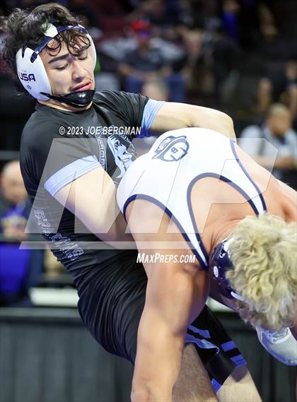 Thumbnail 1 in CIF State Championships (Boy's Consolation Pig Tail Round) photogallery.