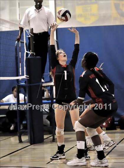Thumbnail 2 in Brentwood vs. La Salle (Molten Classic) photogallery.