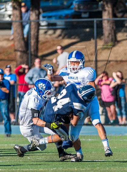 Thumbnail 3 in Analy @ Marin Catholic (CIF NCS D3 Playoff) photogallery.