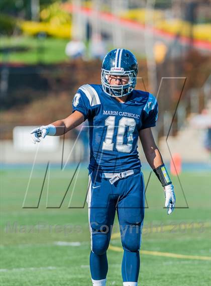 Thumbnail 3 in Analy @ Marin Catholic (CIF NCS D3 Playoff) photogallery.