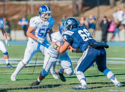 Thumbnail 3 in Analy @ Marin Catholic (CIF NCS D3 Playoff) photogallery.