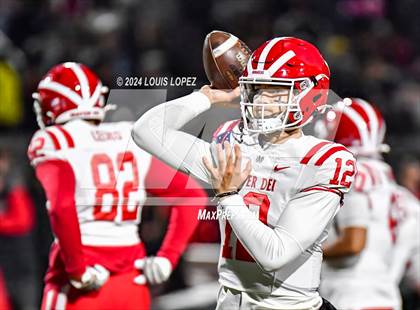 Thumbnail 2 in Mater Dei @ Centennial (CIF SS DIV 1 Semi final) photogallery.