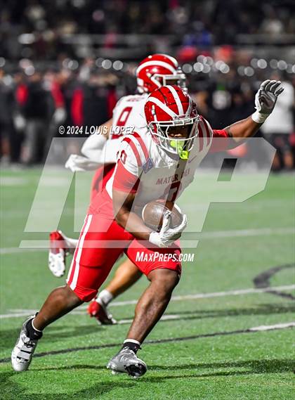 Thumbnail 1 in Mater Dei @ Centennial (CIF SS DIV 1 Semi final) photogallery.