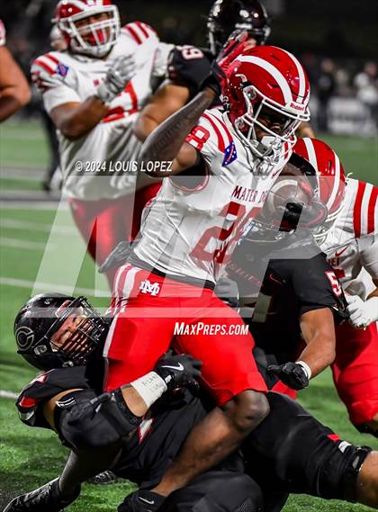 Thumbnail 3 in Mater Dei @ Centennial (CIF SS DIV 1 Semi final) photogallery.