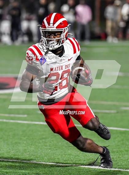 Thumbnail 3 in Mater Dei @ Centennial (CIF SS DIV 1 Semi final) photogallery.