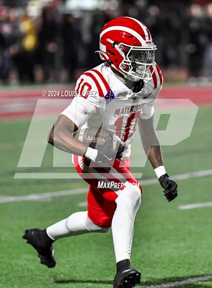 Thumbnail 1 in Mater Dei @ Centennial (CIF SS DIV 1 Semi final) photogallery.
