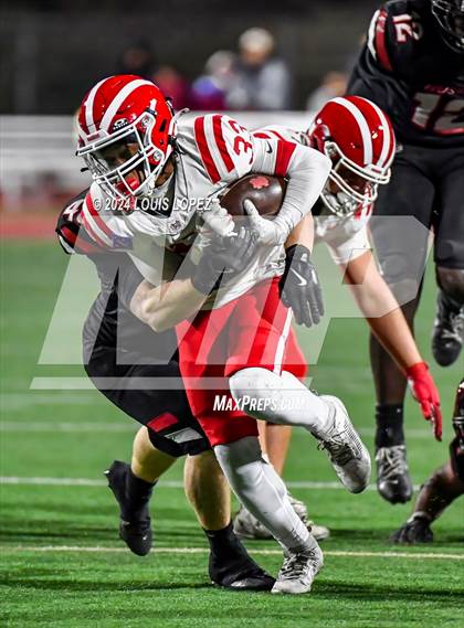 Thumbnail 2 in Mater Dei @ Centennial (CIF SS DIV 1 Semi final) photogallery.