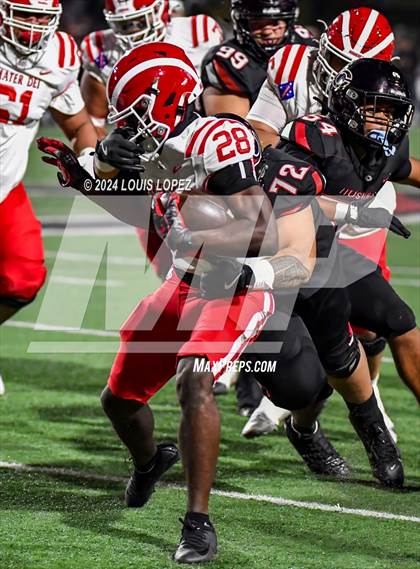 Thumbnail 2 in Mater Dei @ Centennial (CIF SS DIV 1 Semi final) photogallery.