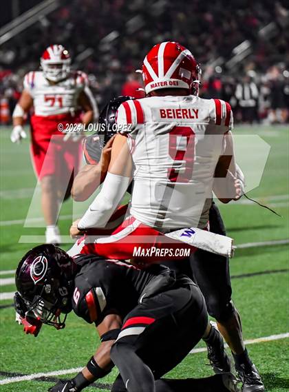 Thumbnail 3 in Mater Dei @ Centennial (CIF SS DIV 1 Semi final) photogallery.