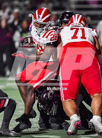 Thumbnail 3 in Mater Dei @ Centennial (CIF SS DIV 1 Semi final) photogallery.